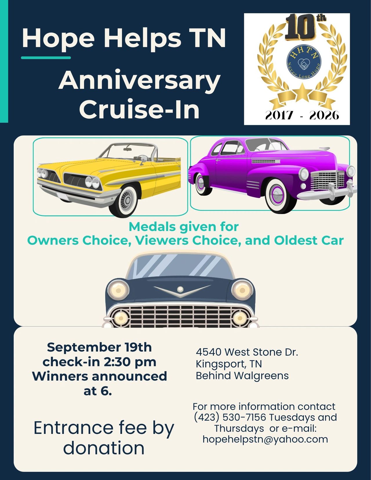 Event cruise in